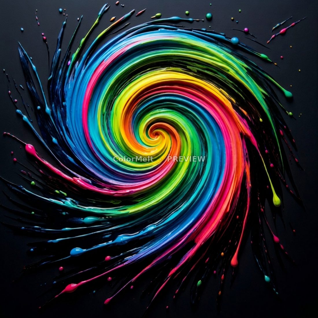 Chromatic Whirlpool — watermarked preview